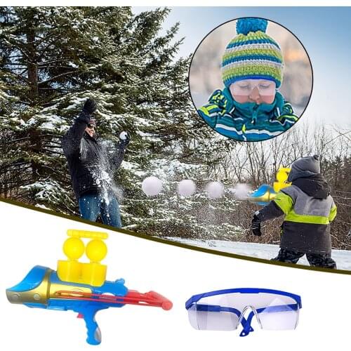 Launcher Round Snowball Playing Snow Tools Snowball Maker Mold With Handle Perfect Gift For Kids Snowball Launch Toy