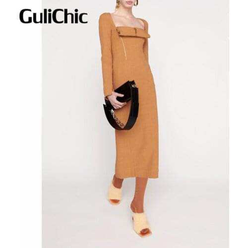 Длинные платья GuliChic China At AliExpress