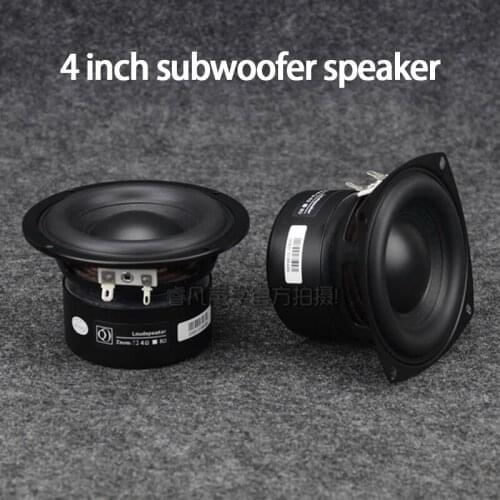 KYYSLB FR-40LF02 40W 4-8ohm 4 Inch Woofer Hifi Subwoofer Speaker Bass Computer Subwoofer Speaker