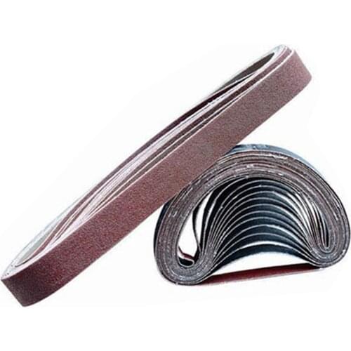 13*457mm Sanding Belts #320 Grit Sandpaper Abrasive Band For Sander Belt Abrasive Tool Wood Soft Metal Polishing 10pcs