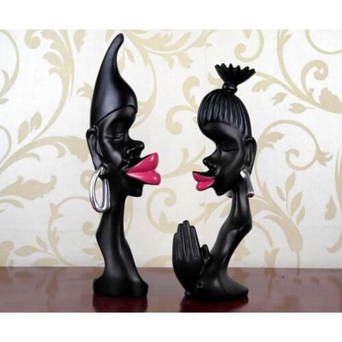 BRIEF RESIN STATUE CREATIVE COUPLE RESIN CRAFTS PERSONALIZED HOME DECORATIONS FASHION GIFTS
