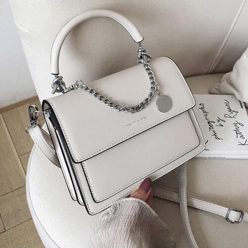 2021 Fashion Bags for Women High Quality Crossbody Handbags Lady Purses Dress Bag PU Leather Chain Designer Small Hand bag Black