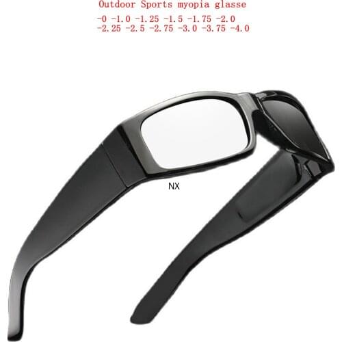 2021 Outdoor Riding Prescription New Mens Fashion Chameleon-style Myopia with Myopia Glasses with Diopter of 0-0.50-1.0 NX