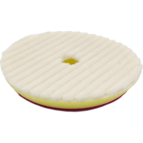 Wholesale Wool Car Polishing Pads Woollen Buffing Pad Finish Polishing Disc Car Polish Buffing 150mm Car Polisher Waxing Tool