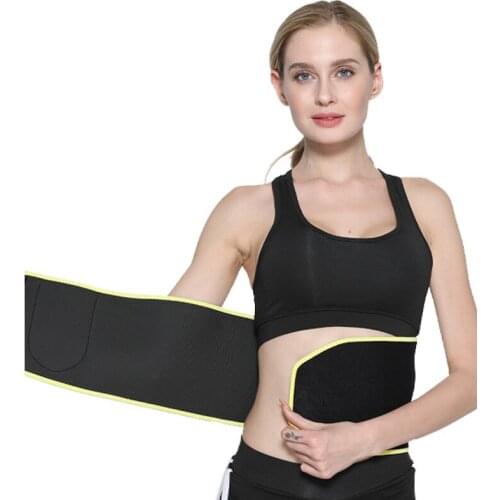 Adjustable Waist Support Belt Back Waist Trainer Trimmer Sweat Utility Belt for Sport Gym Fitness Weightlifting Tummy Slim Belts