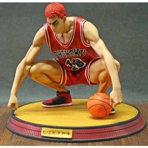 Slam Dunk Shohoku 10 Sakuragi Hanamichi 11 Rukawa Kaede Collectible Figure Model Toy