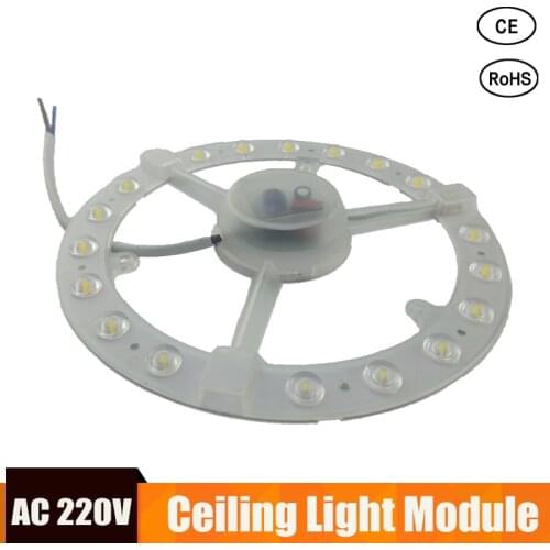 LED Module Light 220v 12W 18W 24W Round Replace Ceiling Lamp Lighting Source Convenient Installation For Home Indoor Lighting