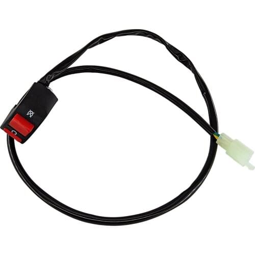 Universal Motorcycle Handlebar Motorcycle Switch ON-OFF Button LED Headlight Angel Eyes Spotlight Scooter Switch for U5 U7