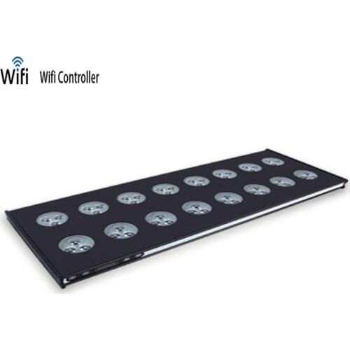Wifi control RGB Aquarium Light LED coal reef Tank Light Lamp Aquariums Lighting saltwater Lamp with sunsrise sunset