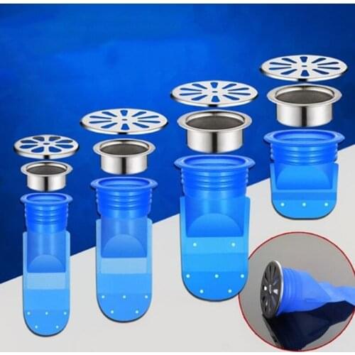 1pcs Pipes Tubes Bathroom Floor Drain Seal Drain Backflow Preventer One Way Valve