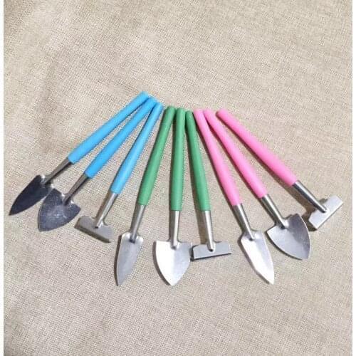 100sets Mini set outdoor bonsai tools handmade plant planting flower Spade/shovel garden hand tools three-piece NO172