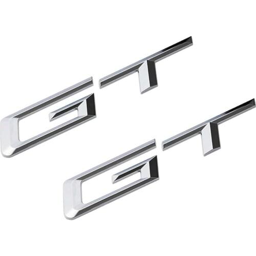 10x GT X1 X3 X5 X6 ABS Emblem Stickers For X1 X3 X5 E83 F25 Car Styling Accessories