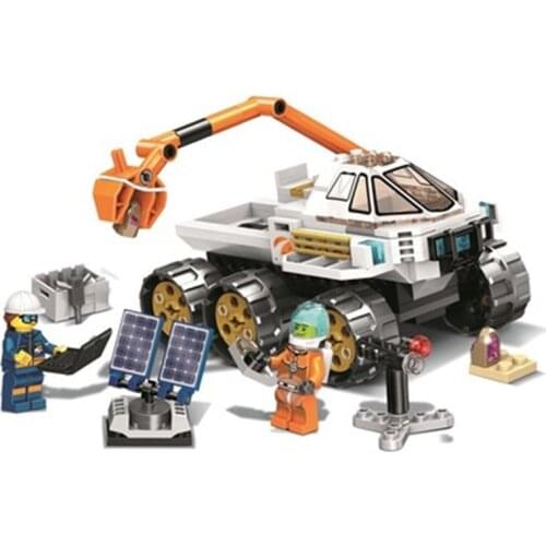214pcs 11383 City Group Space Series 60225 Mars Scientific Exploration Children Assembled Building Block Toy Gifts
