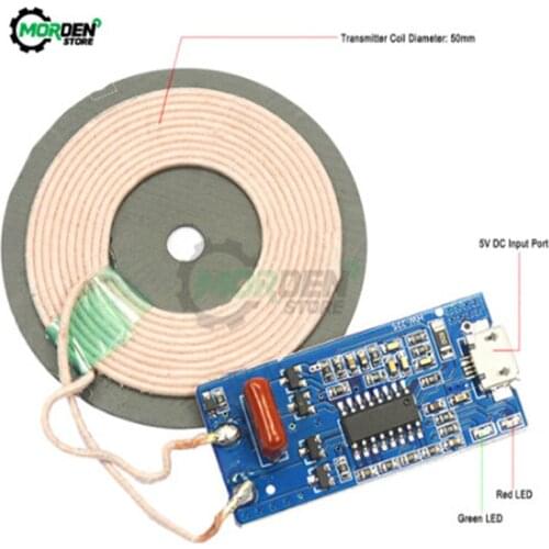 5V 1A Wireless Charger Transmitter Module 5W for Apple Android Xiaomi Mobile Phone Fast Charger