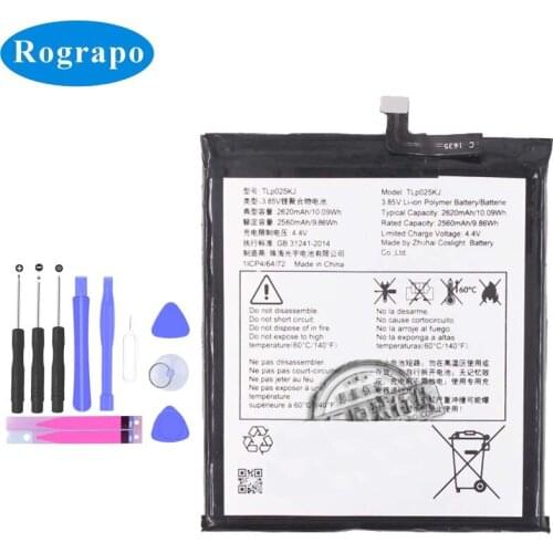 2580mAh TLp025K1 TLp025KJ Replacement Battery For Alcatel Idol 5s Idol5s Cell Mobile Phone Batterie Batterij Bateria Batteries