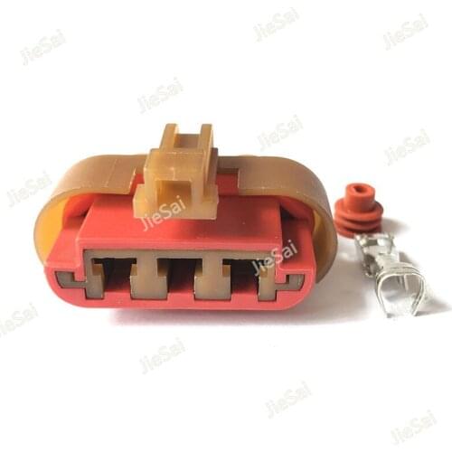 Auto 3 Pin Female Wire Harness Waterproof Connector