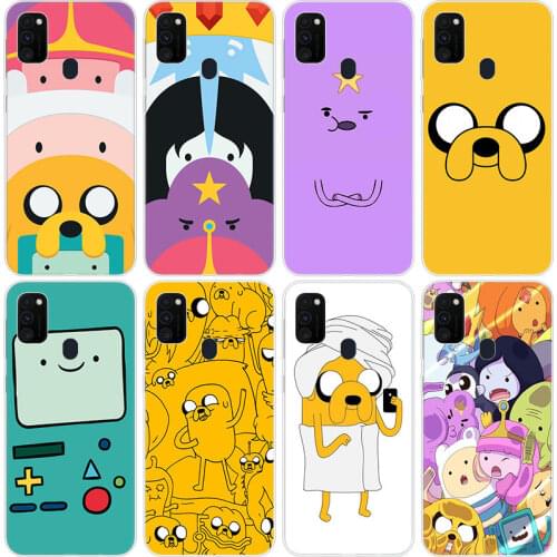 Adventure time Beemo BMO Jake Finn Lumpy Case for Samsung Galaxy M11 M10S M01 M21 M31S M51 A01 J2 Core A21 A42 J6 A6 A8 Plus