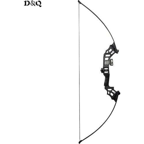 D&Q Archery Recurve Bow 30 40 lbs Powerful Hunting Fishing Shooting Adult Right Hand Takedown Straight Bow Longbow