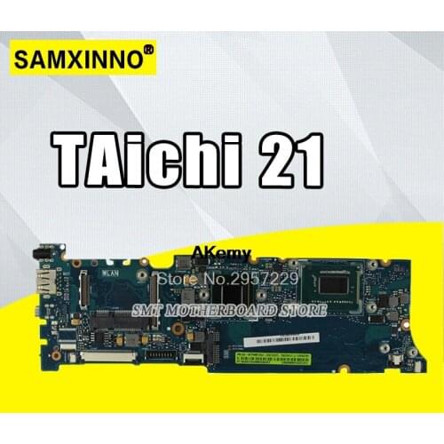 For Asus Taichi 21 with i7-3517u CPU on board 90R-NTFMB1500Y 60-NTFMB1501 Laptop Motherboard Mainboard 100% Tested S-6