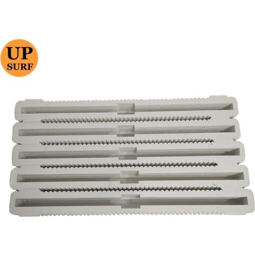 10'Length Center Fin Box Long Board Fin Box White Surfboard Center Fin Box