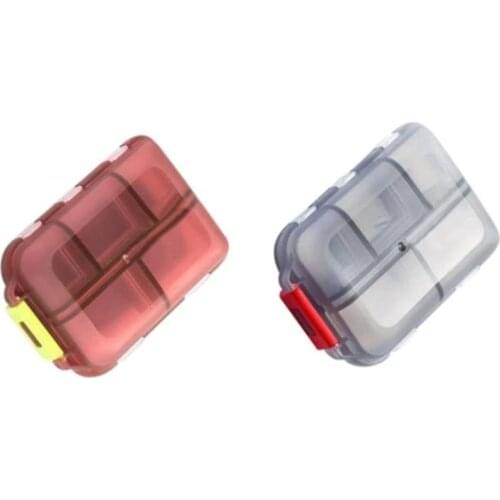 Medicine Drug Pill Box Storage Case Container Weekly Sort Folding Vitamin New