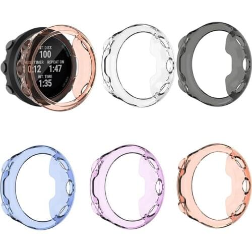 Soft Ultra-Slim TPU Protection Case Silicone Cover Shell Protector for Garmin Swim 2 Smart Watch Accessories