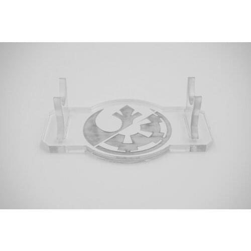 Acrylic Transparent Lightsaber Sword Stand Acrylic Display Stand Universal Metal Hand Laser Saber Tool Holder