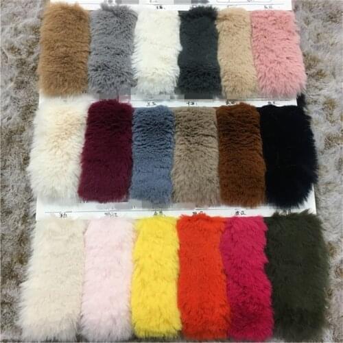 80cm*160cm 20MM Hight Faux rabbit hair High grade plush faux fur fabric for winter coat faux rabbit hair cloth tissue for DIY