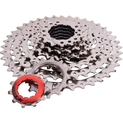 ZTTO 8s 11-40T Cassette 8Speed Freewheel Steel Flywheel for M410 K7 X4 mtb Bike Bicycle Parts mtb Cassette Gift Hanger extension