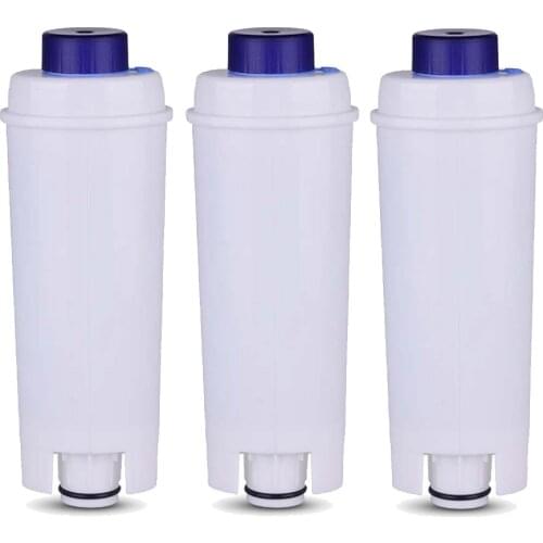 3PCS Coffee Machine Soft Water Filter Water Filtration System for Delonghi DLS C002 DLSC002 SER 3017 SER3017 Coffee Machine