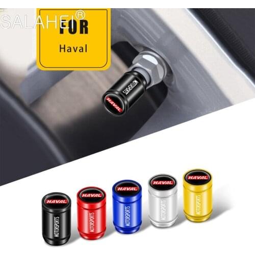 4Pcs 5Colors For HAVAL H1 H2 H3 H5 H6 H7 H8 H9 M4 M6 Concept B COUPE F7x SC C30 C50 Car Wheel Tire Valve Caps Airdust Waterproof