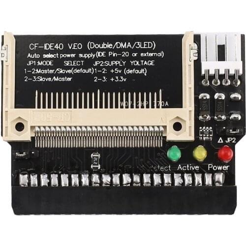 CF to 40Pin IDE Adapter Adapter Converter Compact Flash CF to 3.5 Female 40 Pin IDE Bootable Card Drop Shipping