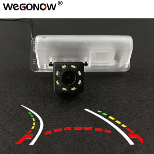 For Lexus ES250 2011 2012 2015 HD Wireless Car CCD Rear Camera Fisheye 8 12 led dynamic Night Vision bracket waterproof parking