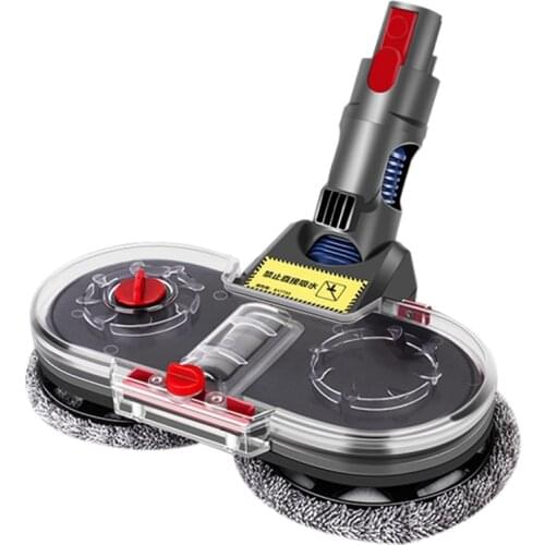 SANQ Electric Mop Head Attachment Compatible For Dyson V7 V8 V11 V10 To Clean Wet And Dry Mopping Brush With Water Tank