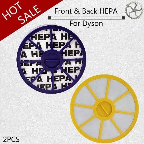 Front & Back HEPA Filter Kit for Dyson DC05 DC08 DC15 DC19 DC20 DC21 Pre & Post ,upper & lower Vacuum Cleaner Replacement Parts