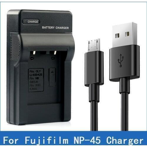 NP-45 NP-45A NP-45B NP-45S Digital Camera Battery Charger for Fujifilm instax SHARE SP-2 mini 90 FinePix Z35 Z70 Z700EXR L50