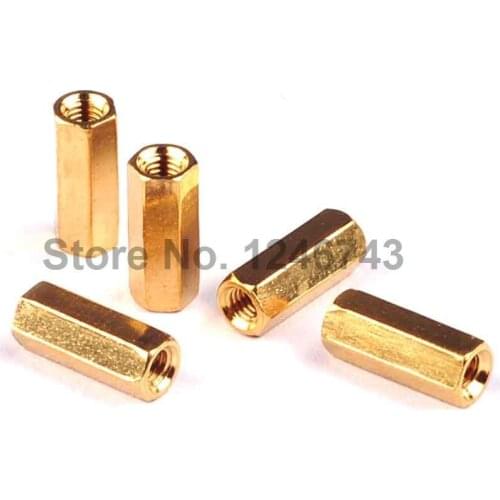100PCS/LOT M3 Copper Column Hollow Copper Column 12MM Height