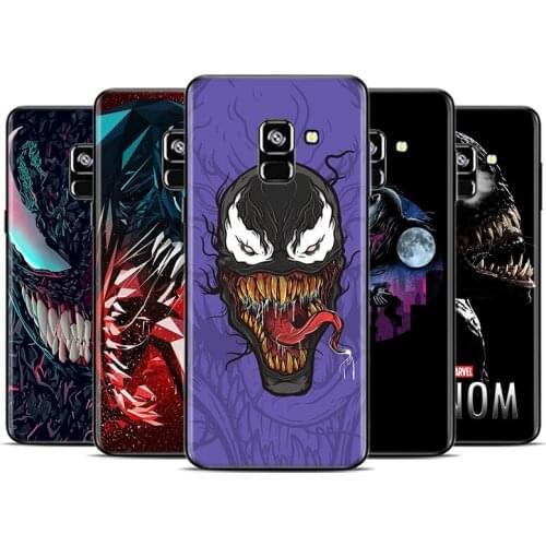 Marvel Dark Venom For Samsung Galaxy A9 A8 A7 A6 A5 A3 Star Plus M31S M60S M40 M30 M21 M20 M10 M10S Phone Case