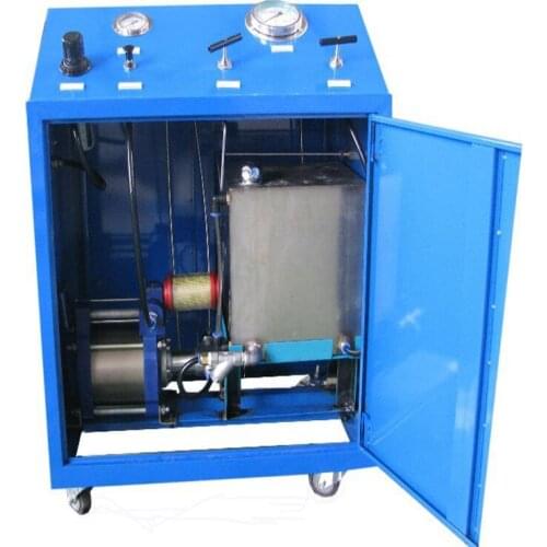Wellness Model:WS-JS60 30-48 Mpa air driven hydro testing pump system ,air hydro pump equipment for valve testing