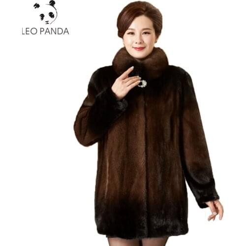 Меховые шубы LEOPANDA China At AliExpress