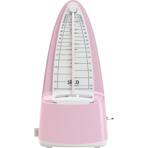 A5KC Mechanical Metronome Wood Grained Loud Sound/High Precision for Piano/Guitar/Violin/Drum and Other Instruments