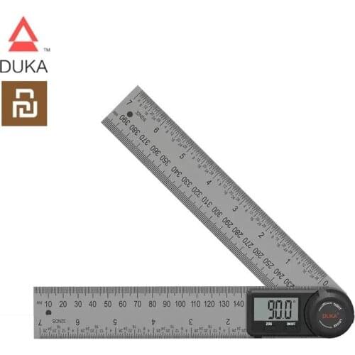 Youpin DUKA Multifunctional Digital Angle Ruler AR-1 360 Degree Goniometer LED Display Stainless Steel Measurement Angle Finder