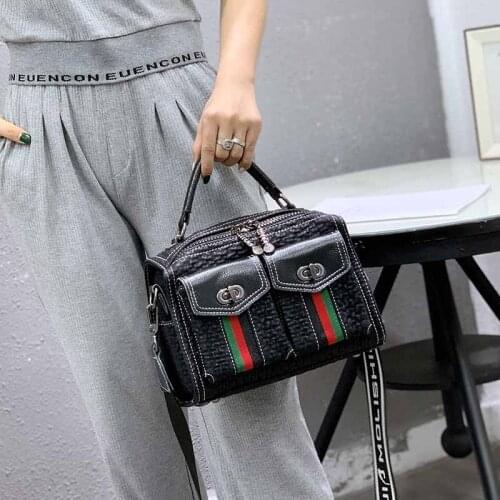 Soft Leather Bags for Women Pillow Top Handle Handbag Tote Dual Use Crossbody Shoulder Bag Mini Sac A Main Branded 2021 Bolsa