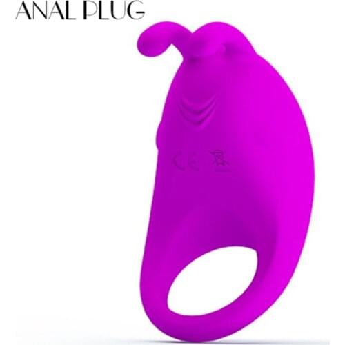 Sex Products Delay dildo rings Clit Vibrator Reusable Vibrating penis Delay Lasting Ring Sex Toys for men for couples