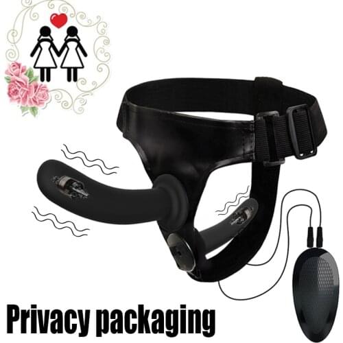 Strapon Dildo Remote Control Vibrator Sexual Harness Strap On Dildo Strap-on Dildo Adult Sex Toys For Couples Women Gay