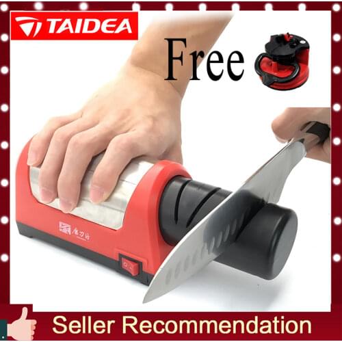 TAIDEA 18 Electric knife sharpener kitchen sharpening stone 4 stages apex edge blade knife sharpener professional diamond tools