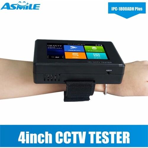 NEW IPC-1800ADH Plus WIFI CCTV Tester Monitor TVI 8MP, CVI 4MP, AHD 5MP with Android System Rapid ONVIF, auto view video