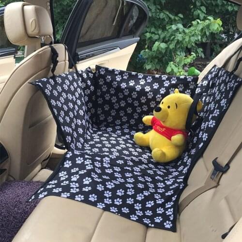 1Pcs Pet Carriers Dog Car Seat Cover Carrying for Dogs Cats Mat Blanket Rear Back Hammock Protector