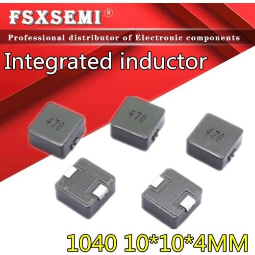 10pcs SMD Power Inductors 1040 1UH 1.5UH 2.2UH 3.3UH 4.7UH 6.8UH 10UH 15UH 22UH 33UH 47UH 68UH 100UH 1R0 Chip Inductor 10*10*4MM