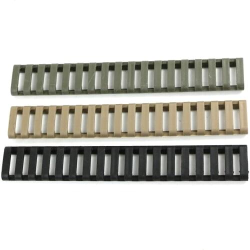 18-Slot Picatinny Ladder Rail Panel Handguard Protector Resistant Cover 4Pcs Set